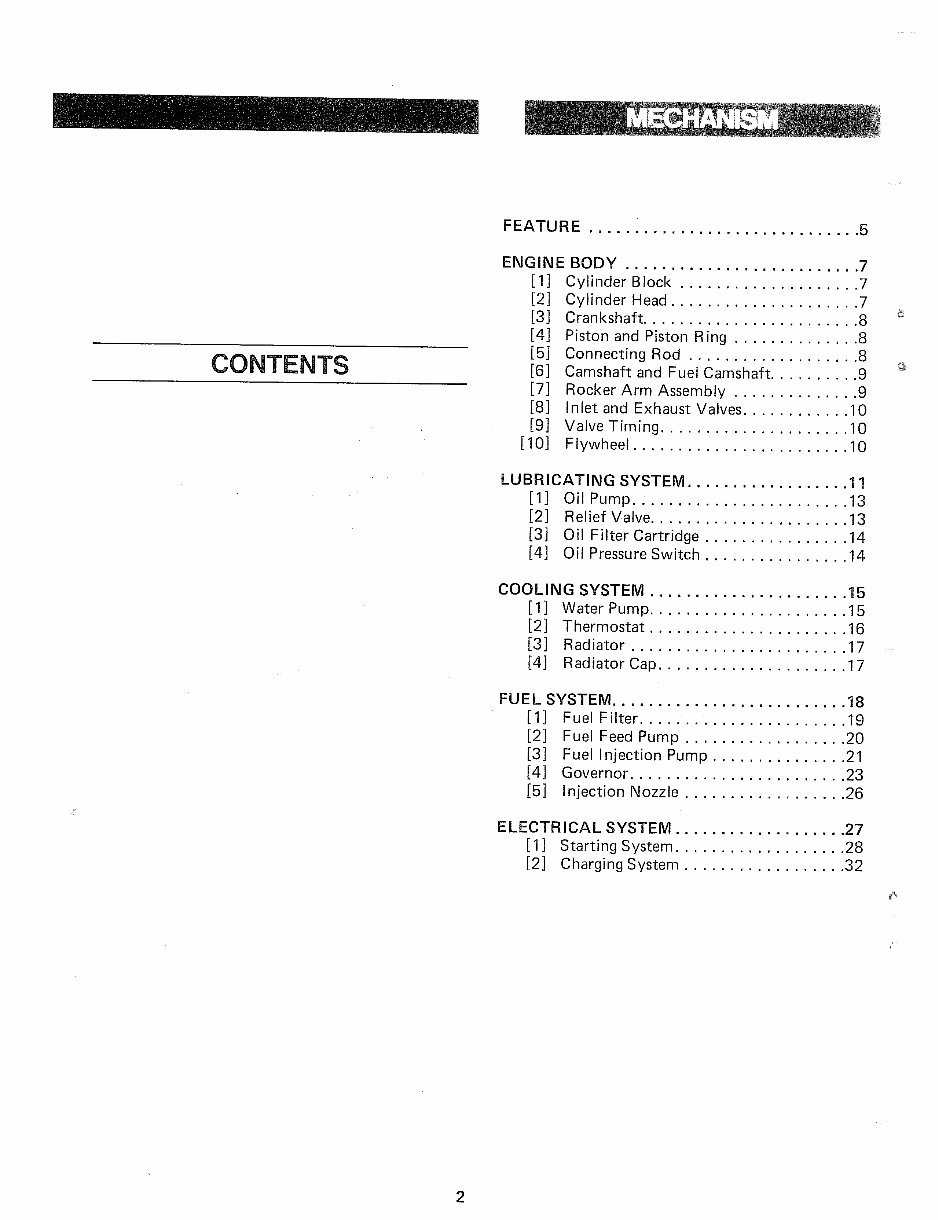 UNIVERSAL Diesel 12, 18 & 25 EngineS FACTORY Manual