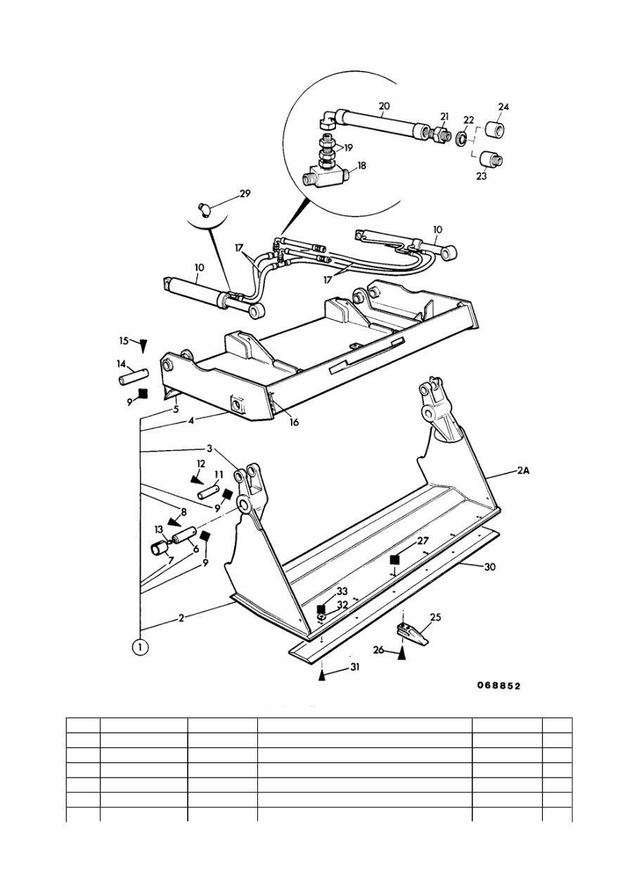 JCB 9304 Forklift Parts Catalogue Manual (SN 0066030000664999