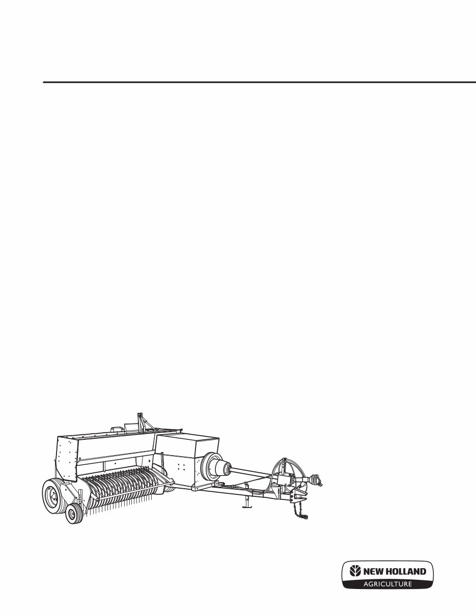 new holland bc5070 operators manual