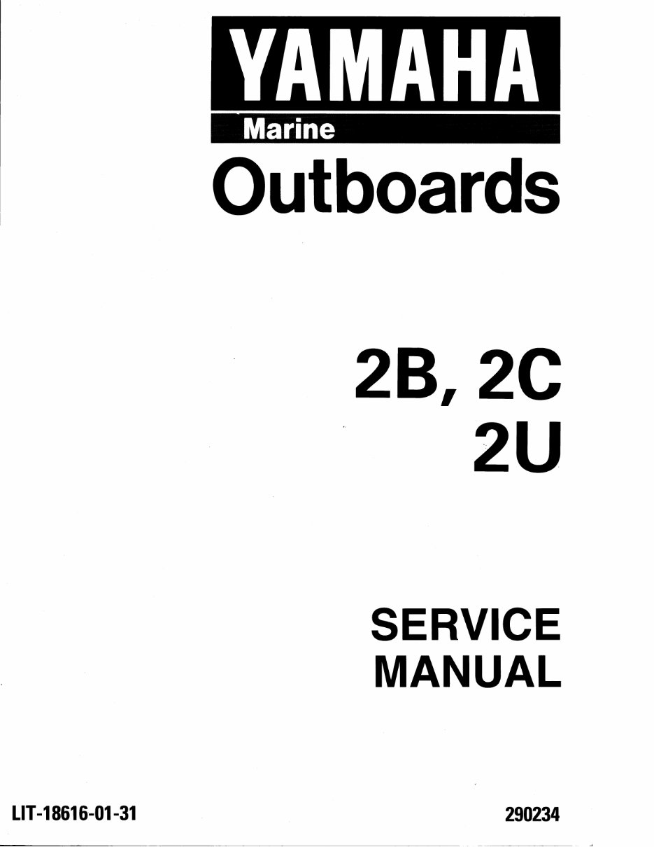 Yamaha Outboard Service Repair Manual 1984-1996 – 2 To 250hp – SELOC 1701