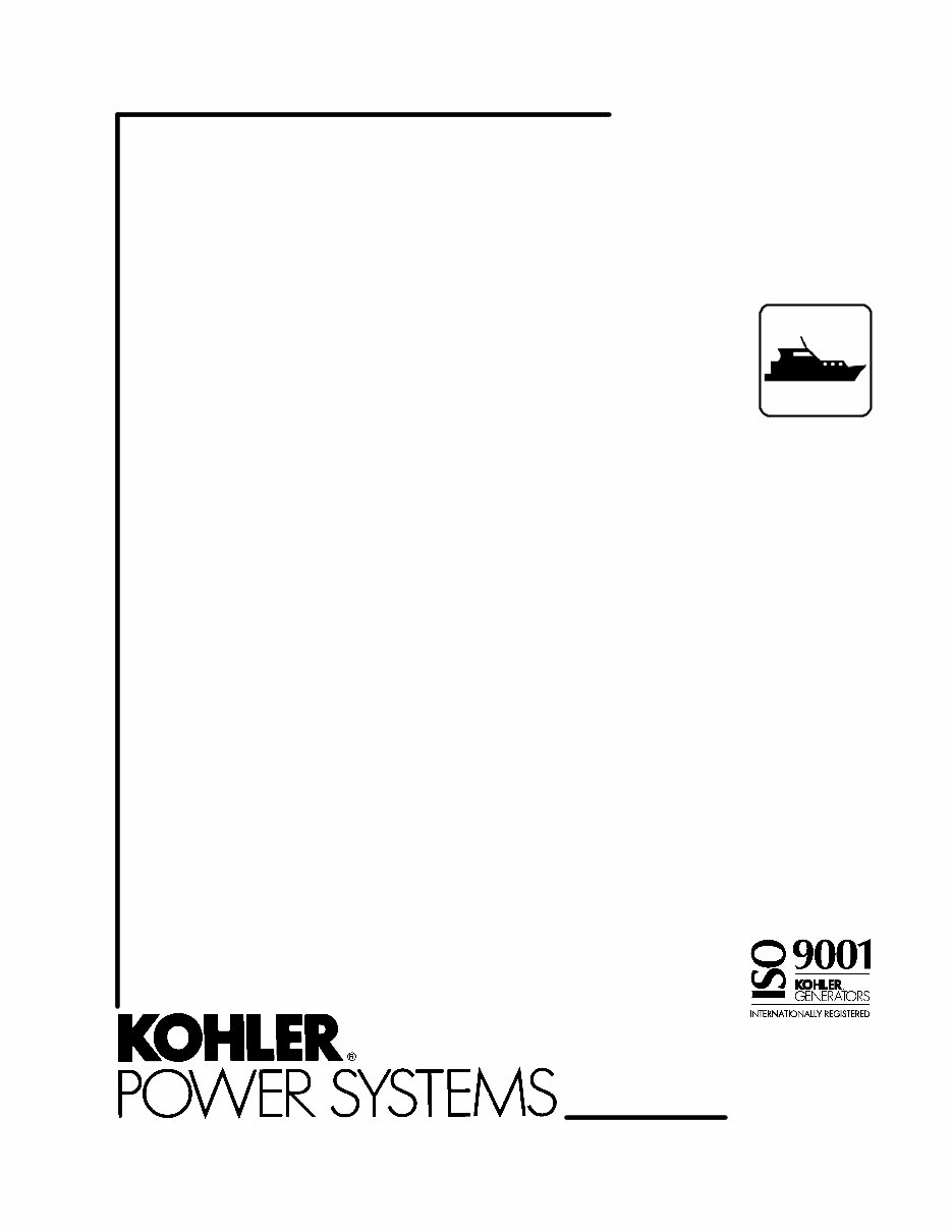 GM116125-S Replacement In-Line Fuel Filter For Kohler Marine Generator ...
