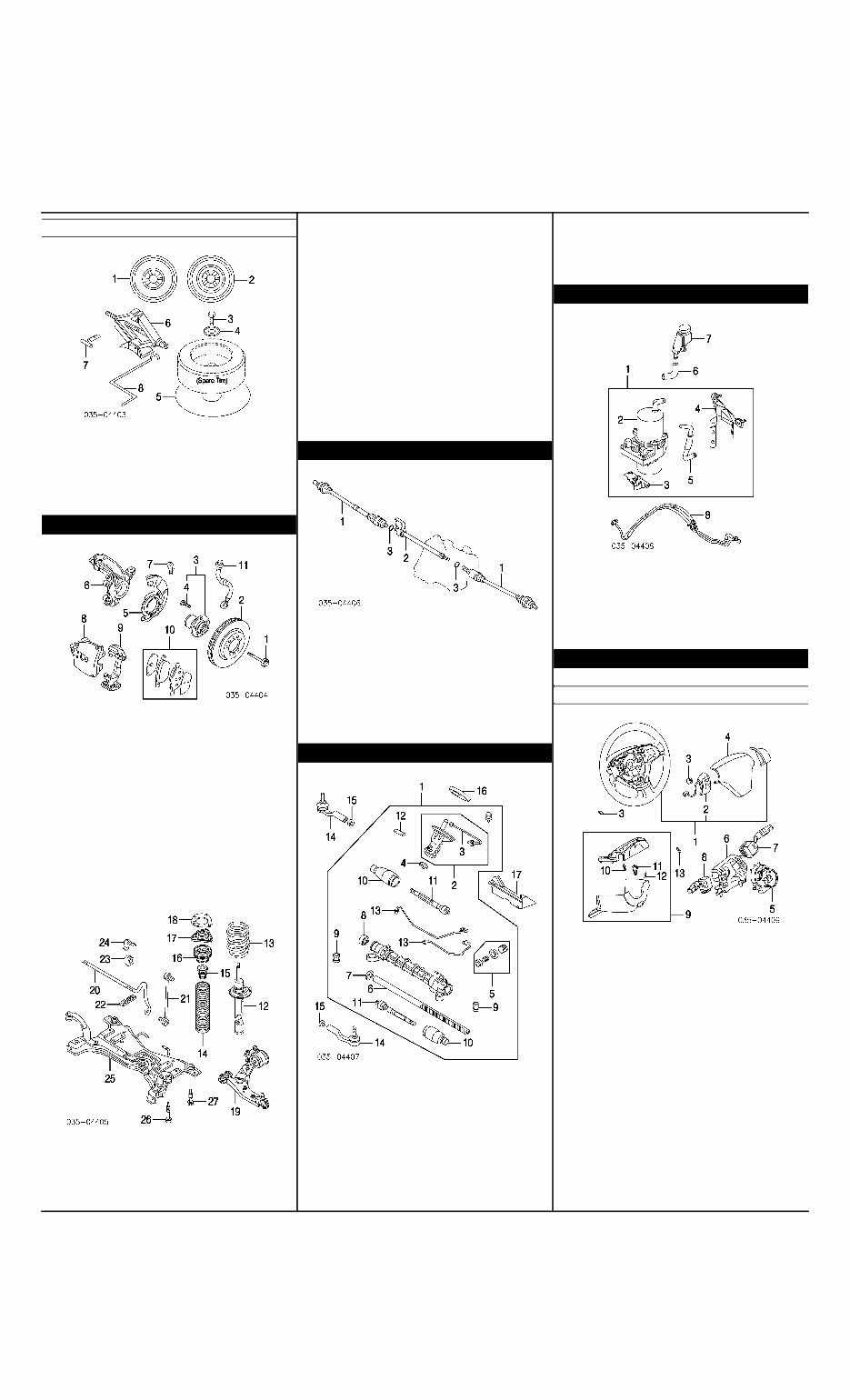 MAZDA 3 Parts Manual Catalog 2004 Manuals Online
