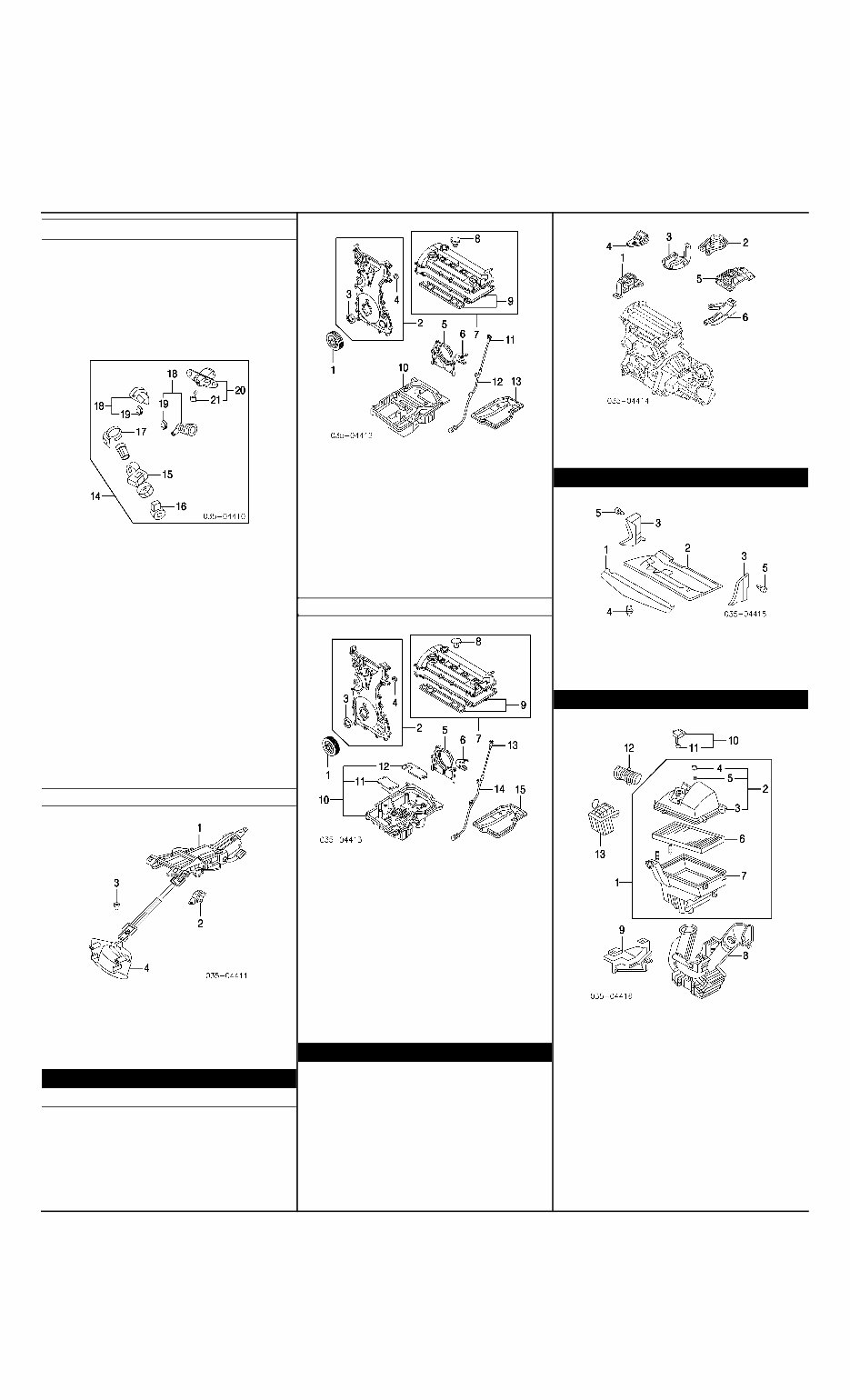 MAZDA 3 Parts Manual Catalog 2004 Manuals Online