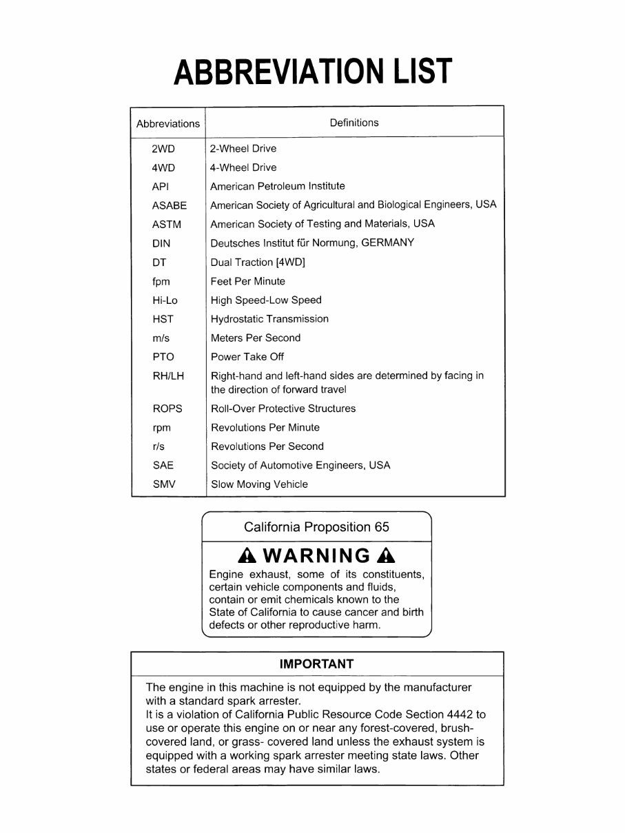 Kubota B2301 And B2601 Operators Manual. 2014