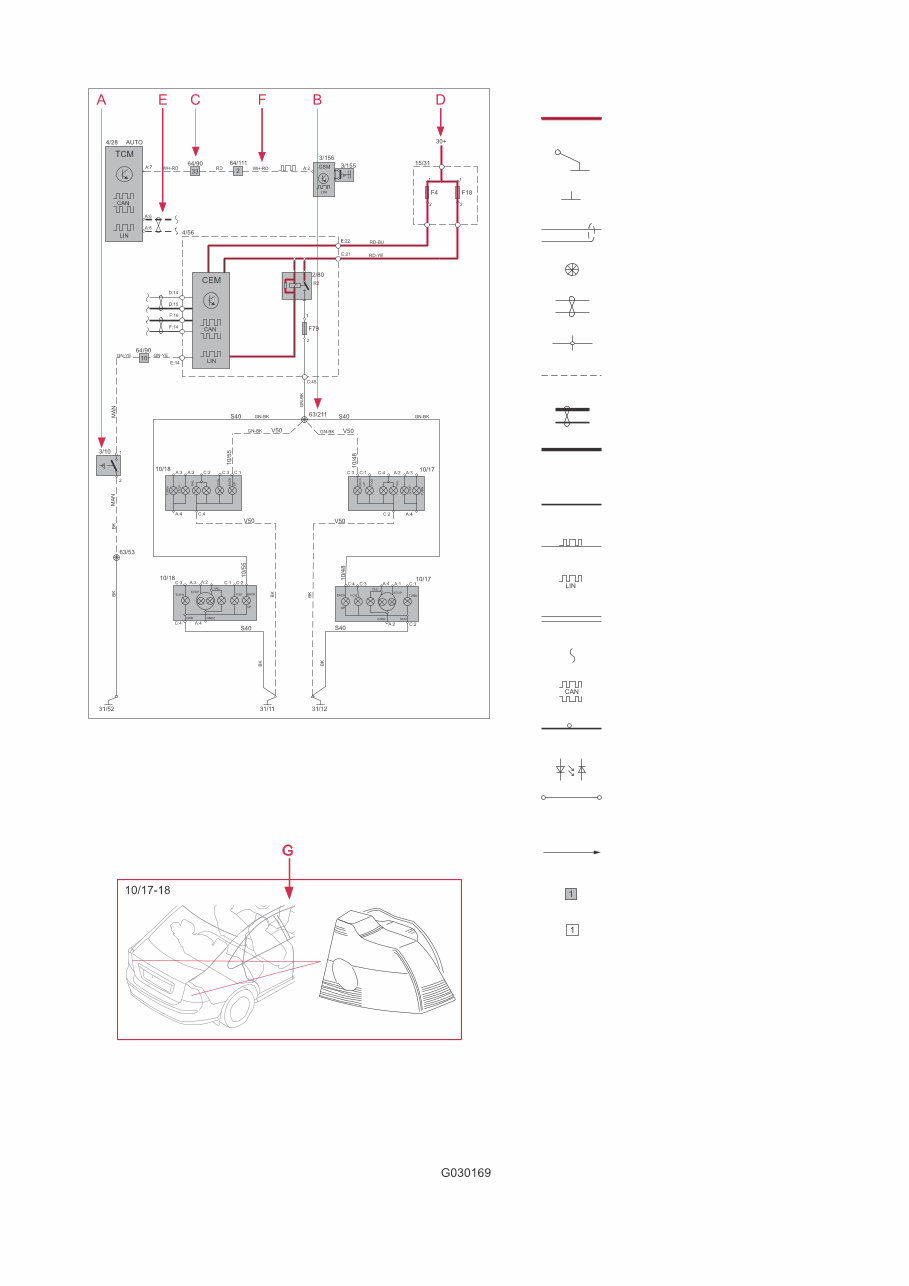 Volvo C30 S40 V50 C70 2012 Electrical Wiring Diagram Manual INSTANT