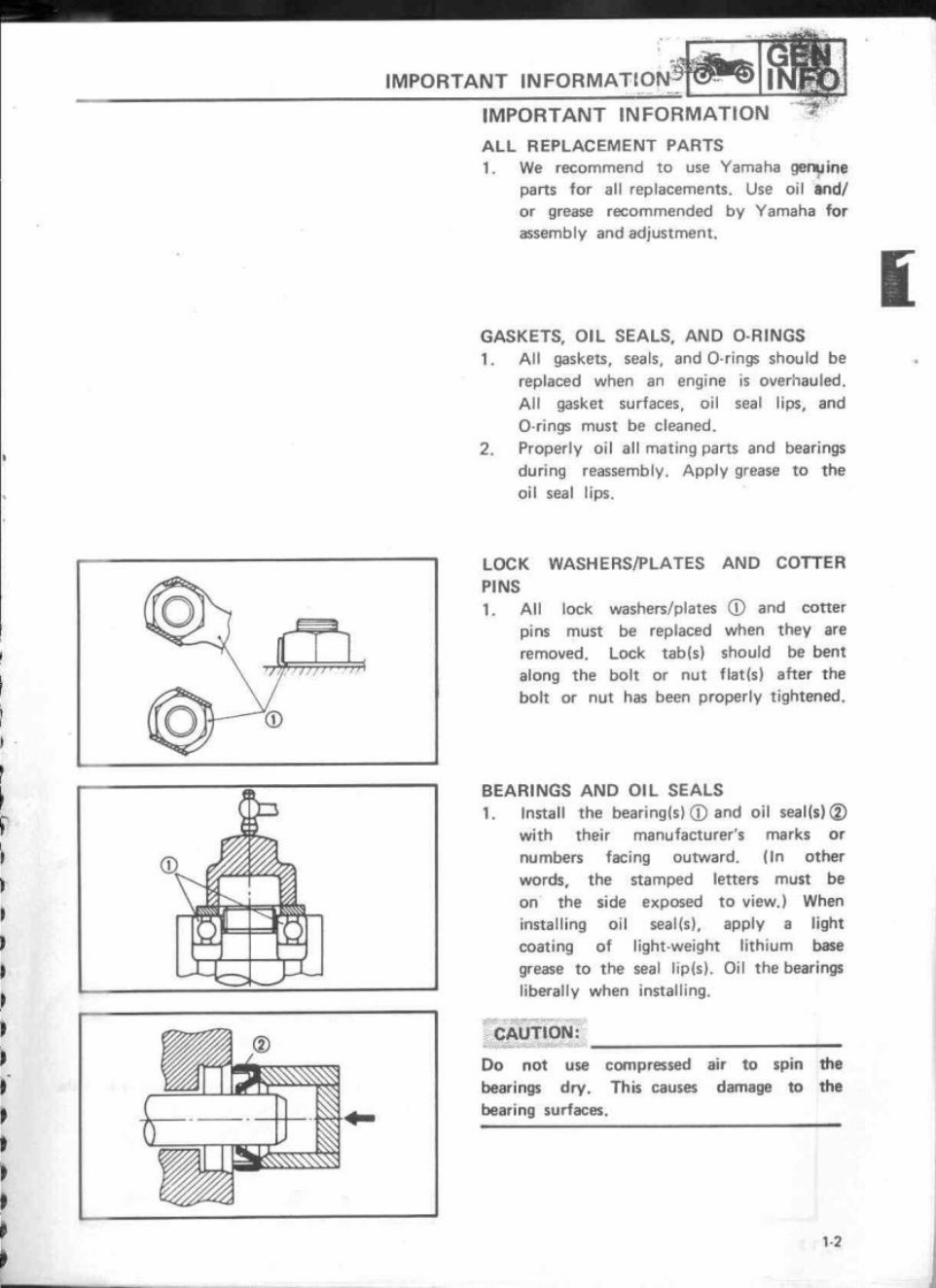 YAMAHA RZ500 RZ 500 Full Service & Repair Manual 1984-1986