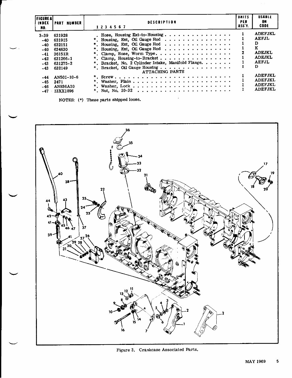 Continental Aircraft Engines IO-520 Parts Manual