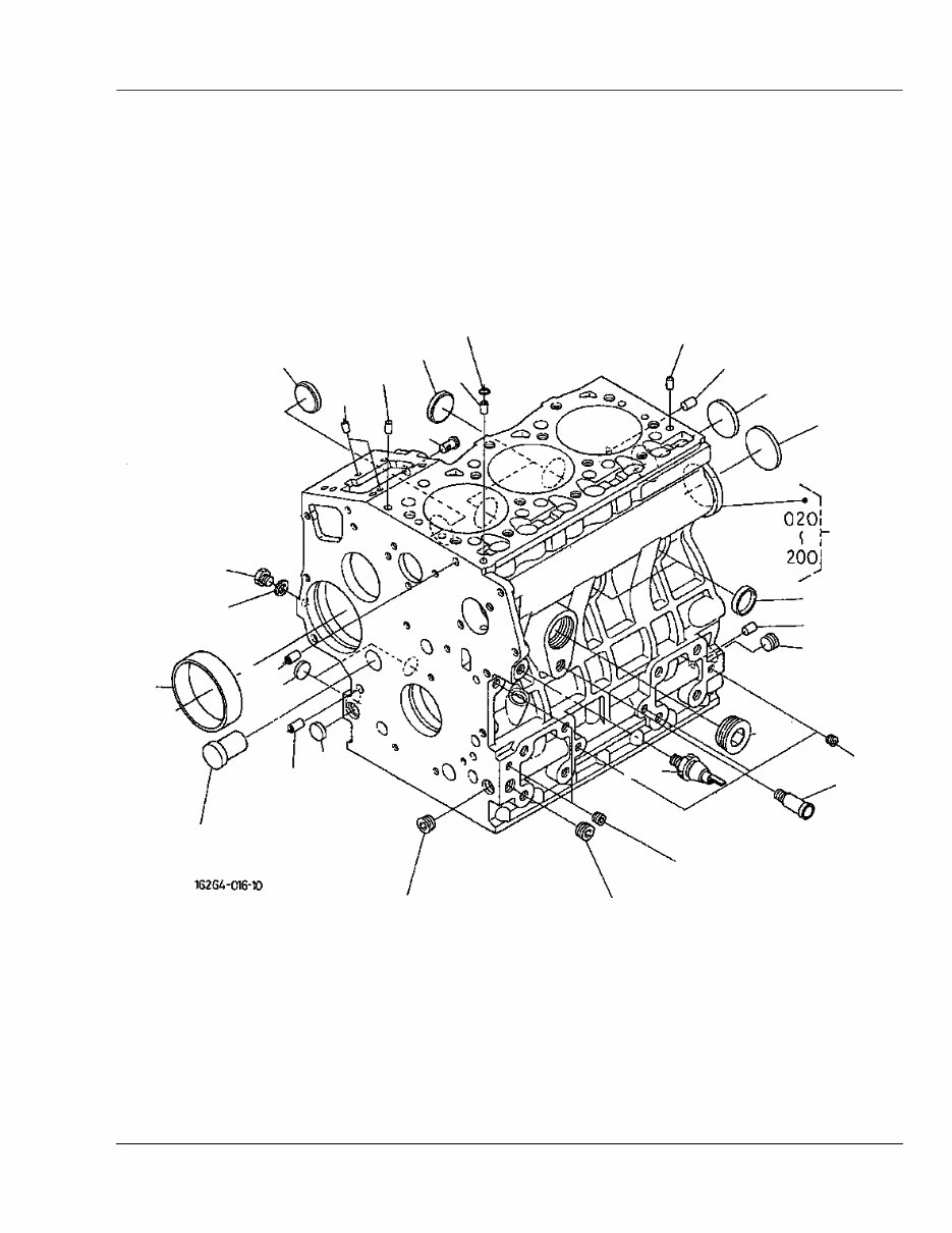 KUBOTA B2400 HSE Tractor Parts Manual ILLUSTRATED MASTER Parts LIST