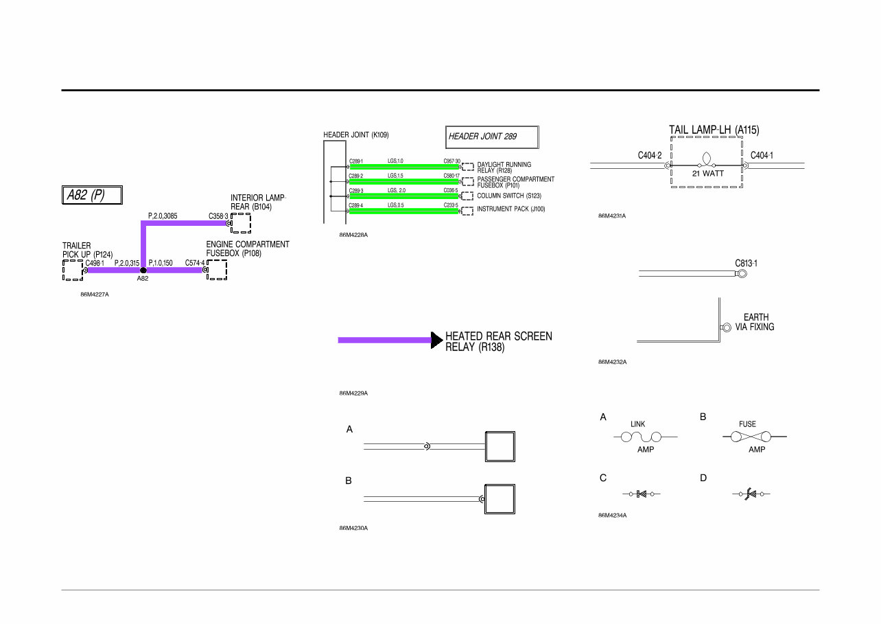 Land Rover Defender TD5 Full Electrical Diagram/Schematic