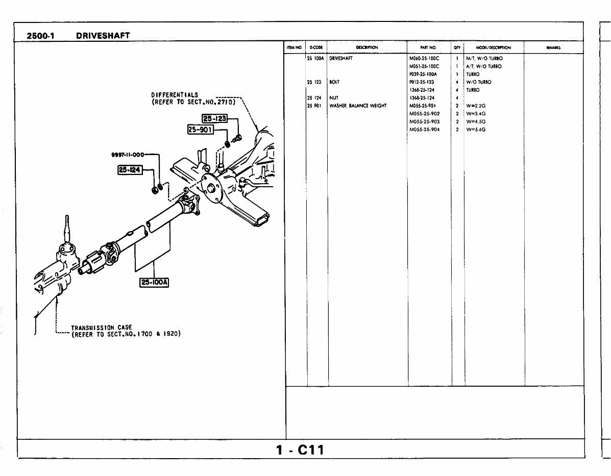 1986 1987 1988 MAZDA RX7 RX7 Parts Catalog Manual
