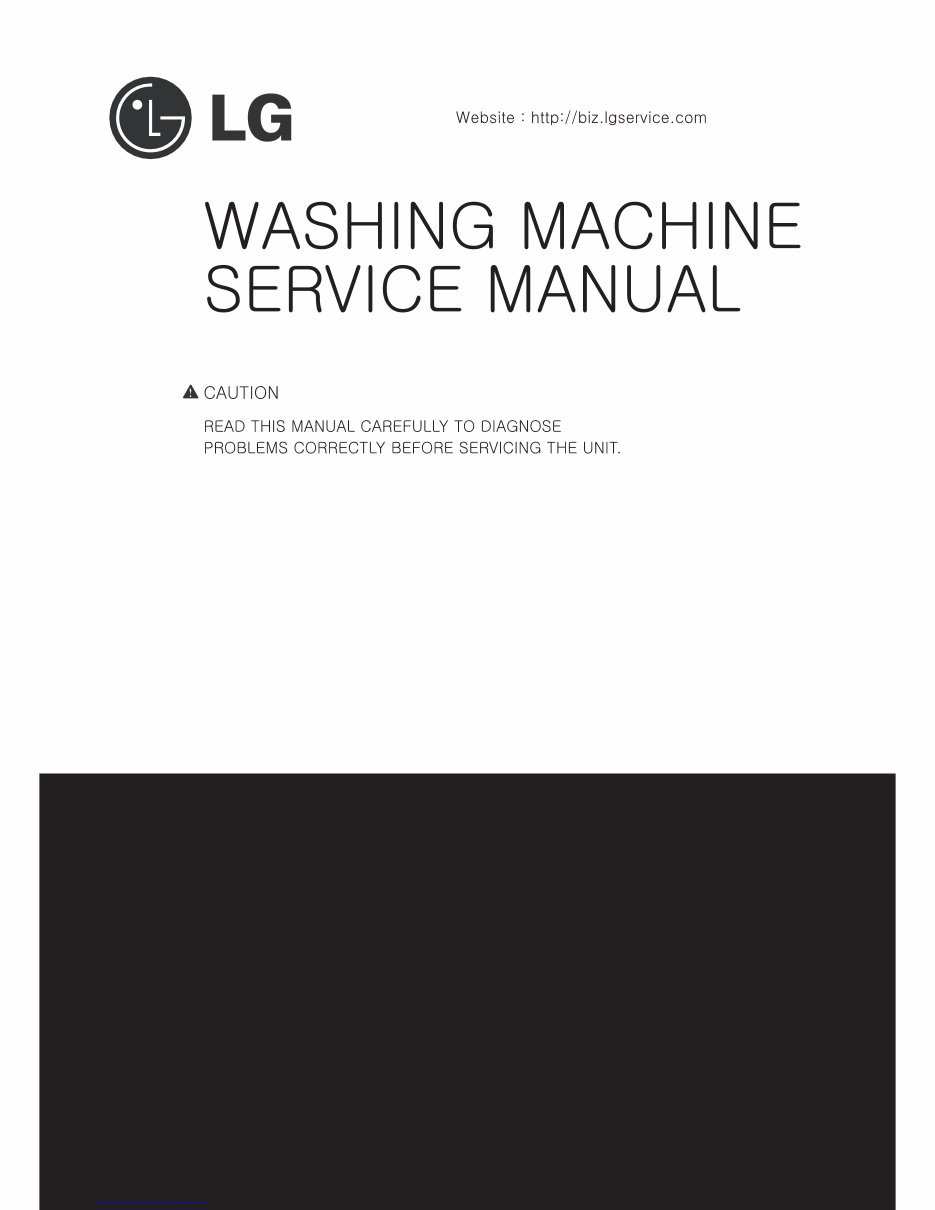 LG WM2650HRA Service Manual & Repair Guide Manuals Online
