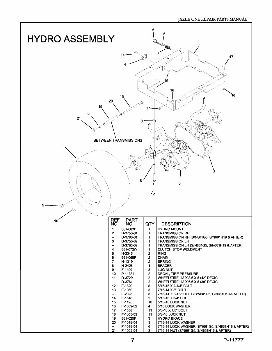 Country Clipper Jazee One Lawnmower Repair Parts Manual