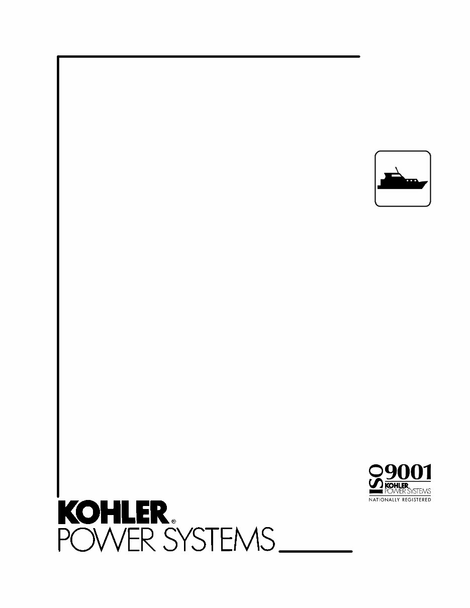 Kohler Power generator LOW CO models Manuals Online
