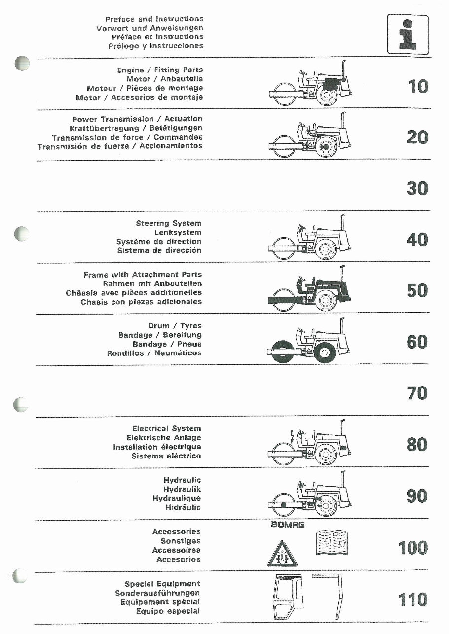 Bomag BW172D-2 spare parts catalogue. | Manuals Online