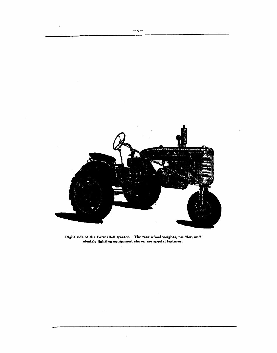 Farmall A, AV, B, BN Parts Catalog TC26 Manual IH