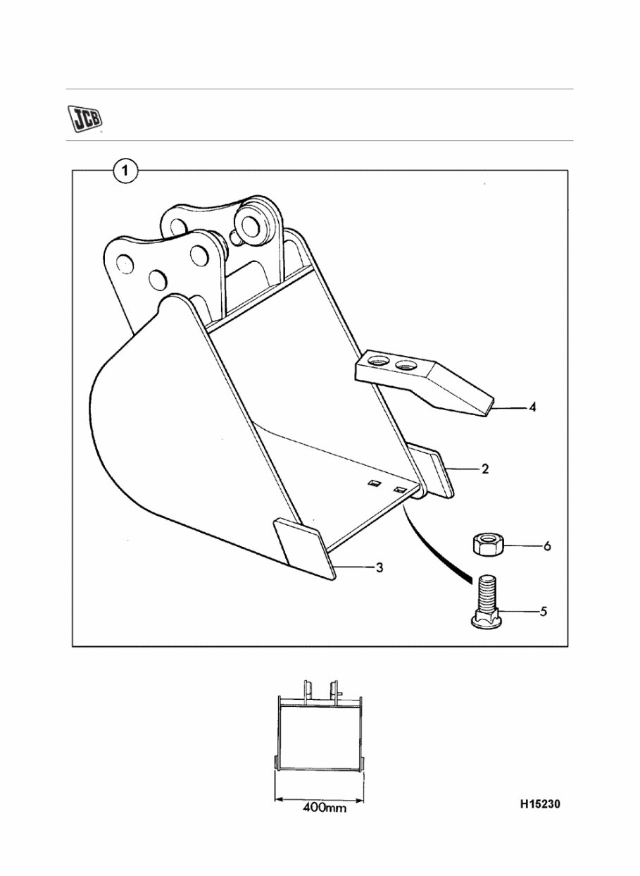 JCB 8014 MINI Crawler Excavator Parts Catalogue Manual (SN: 01156000 ...