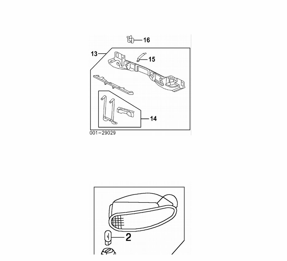 2000 2005 BUICK LeSabre Parts LIST CATALOG