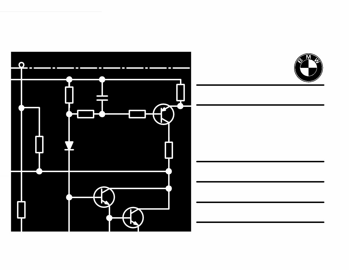 BMW Z3 M Roadster Z3 M Coupe Electrical Troubleshooting Manual 2000 ETM