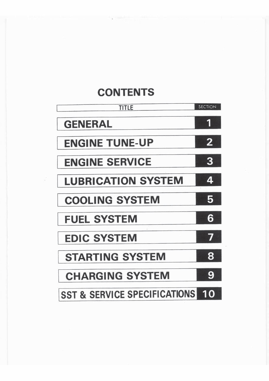 TOYOTA B-2B Engine Repair Manual | Manuals Online