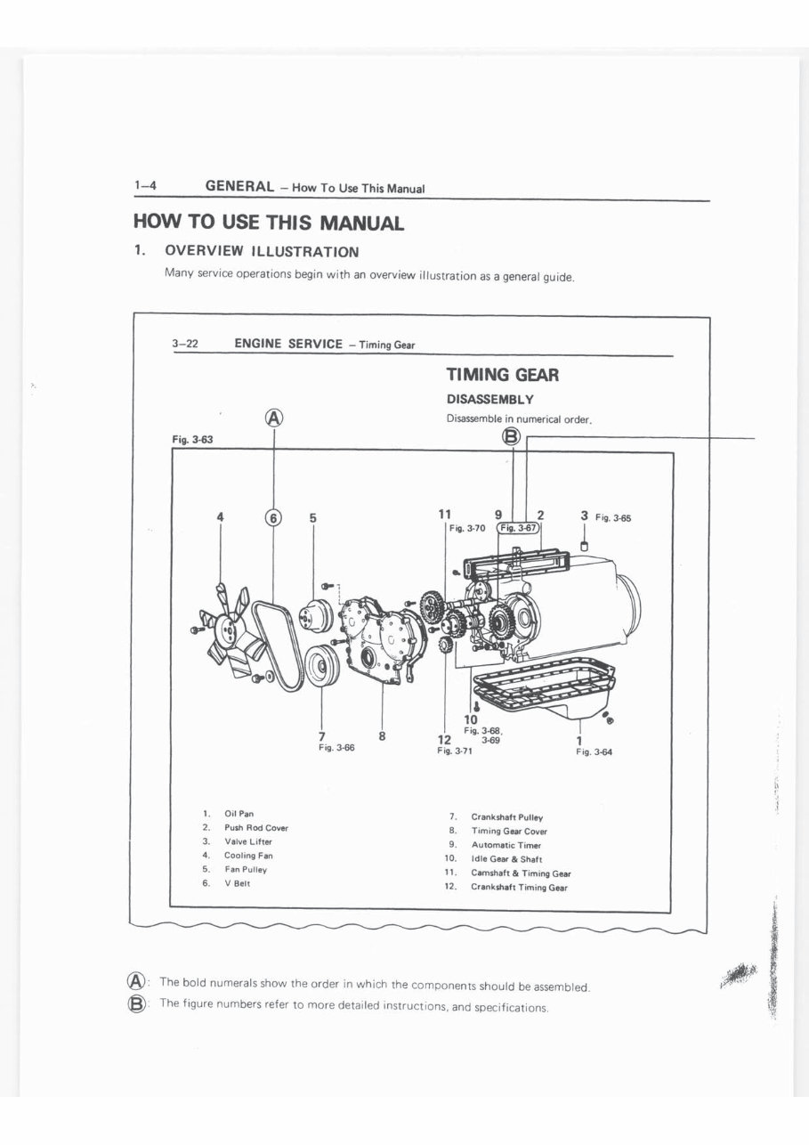 TOYOTA B-2B Engine Repair Manual | Manuals Online