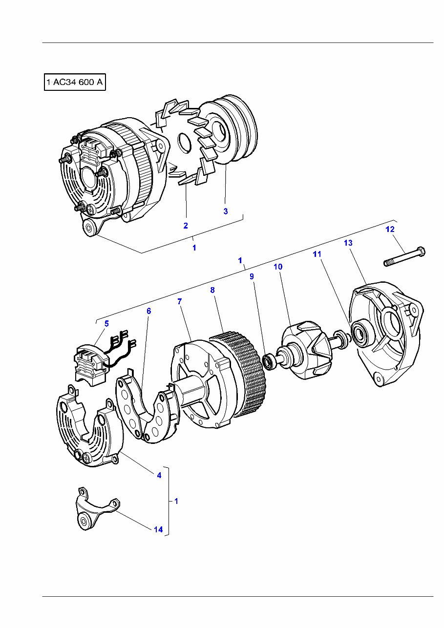 Massey Ferguson Mf 8160 Tractor Parts Catalog