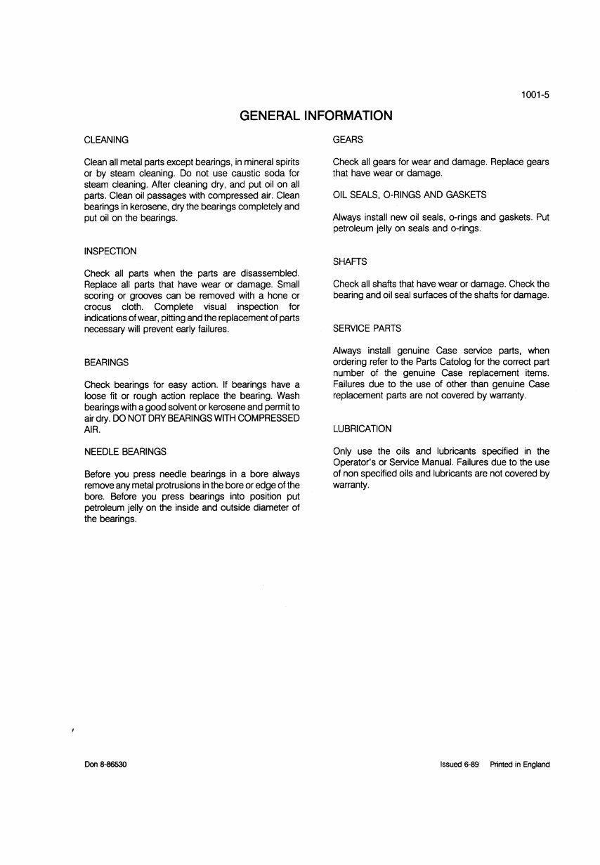 Case IH 4210 4220 4230 4240 Complete Workshop Service Repair Manual