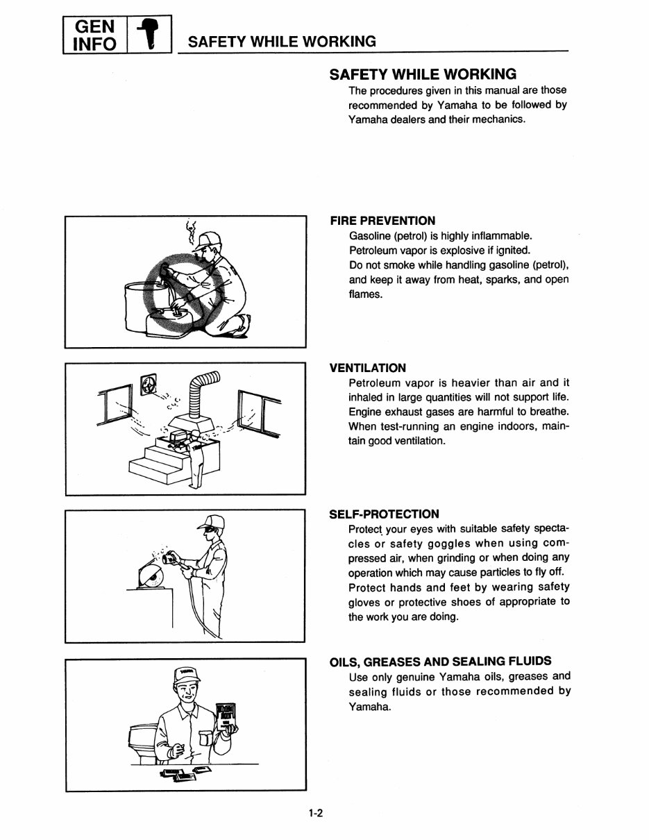 Yamaha outboard 4ac 4mh 4as 5c 5mh 5cs service manual full
