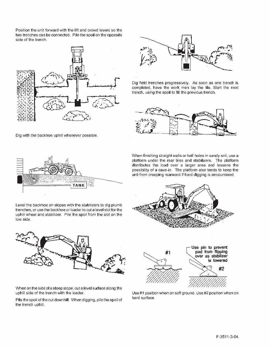 NEW HOLLand 758C Series BACKHOE Operators Manual