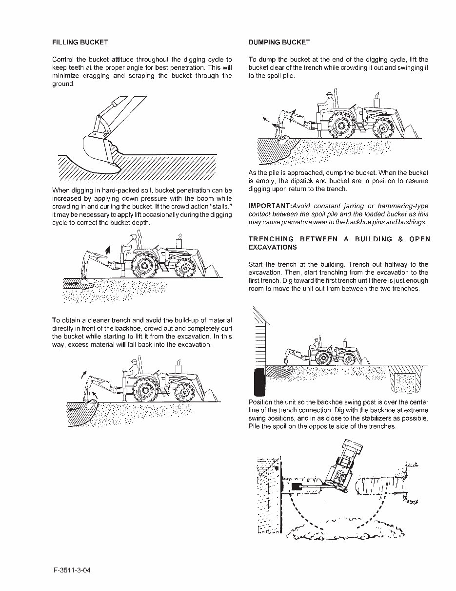 NEW HOLLand 758C Series BACKHOE Operators Manual