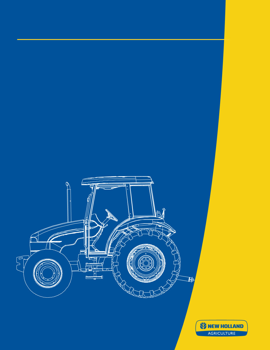NEW HOLLand TD5010 TD5020 TD5030 TD5040 TD5050 Tractor Operators Manual