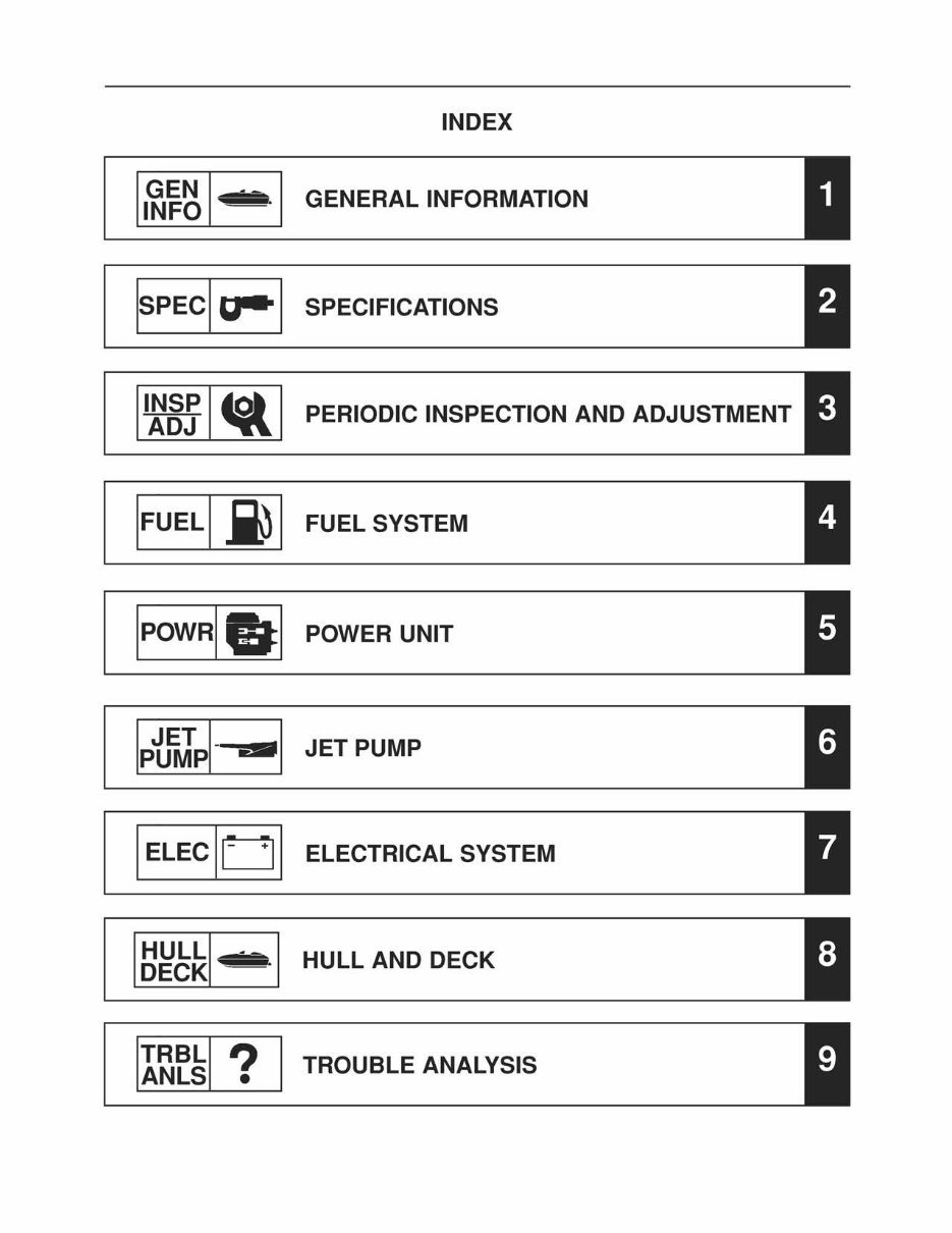 Yamaha AR210 SR210 SX210 Boat 2006-2012 Service Repair Shop Manual