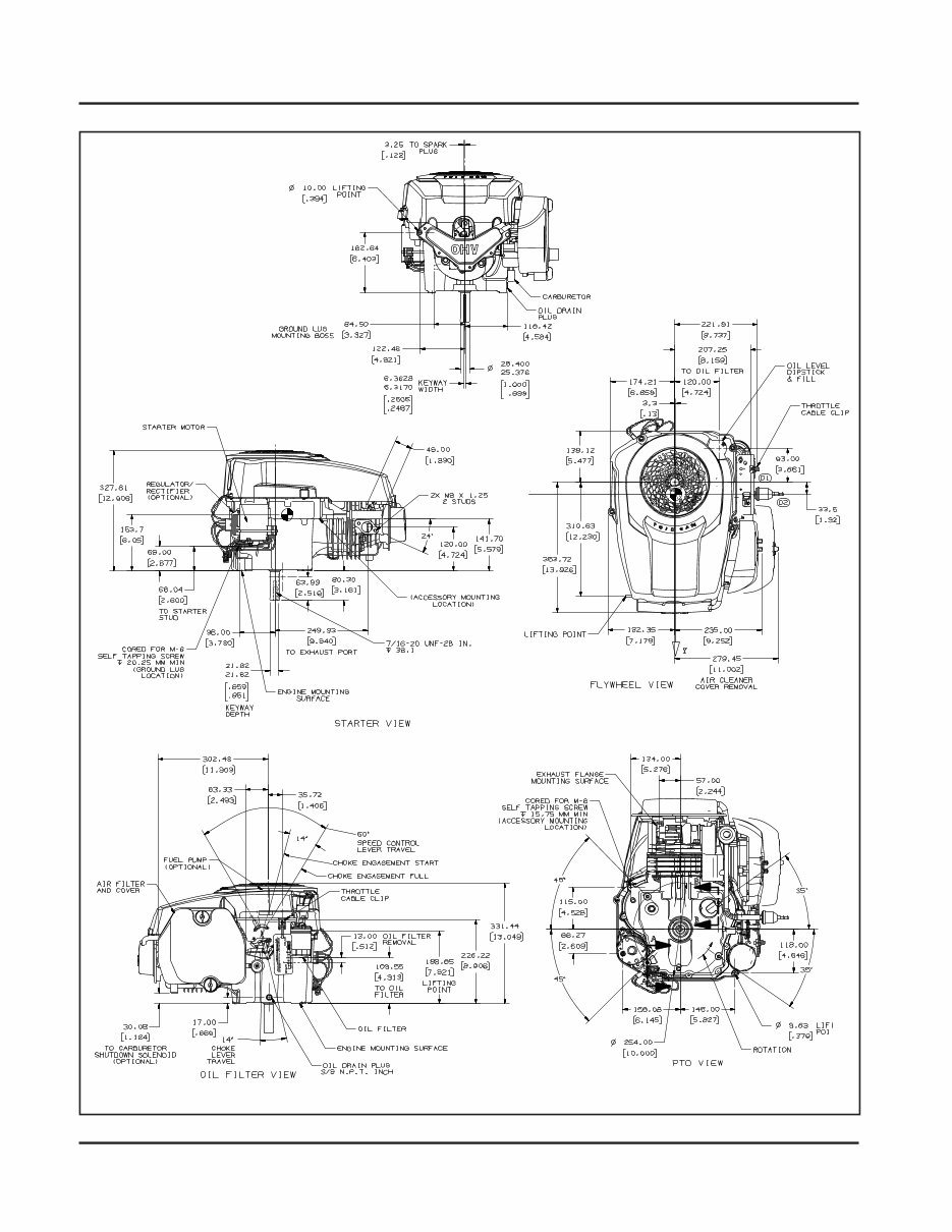 KOHLER COURAGE Model SV530 17HP Engine Repair Manual