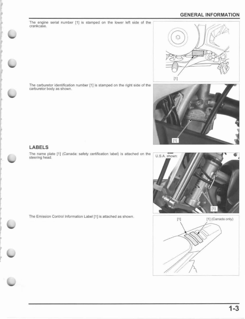 CRF125F SERVICE MANUAL PDF visual data 6
