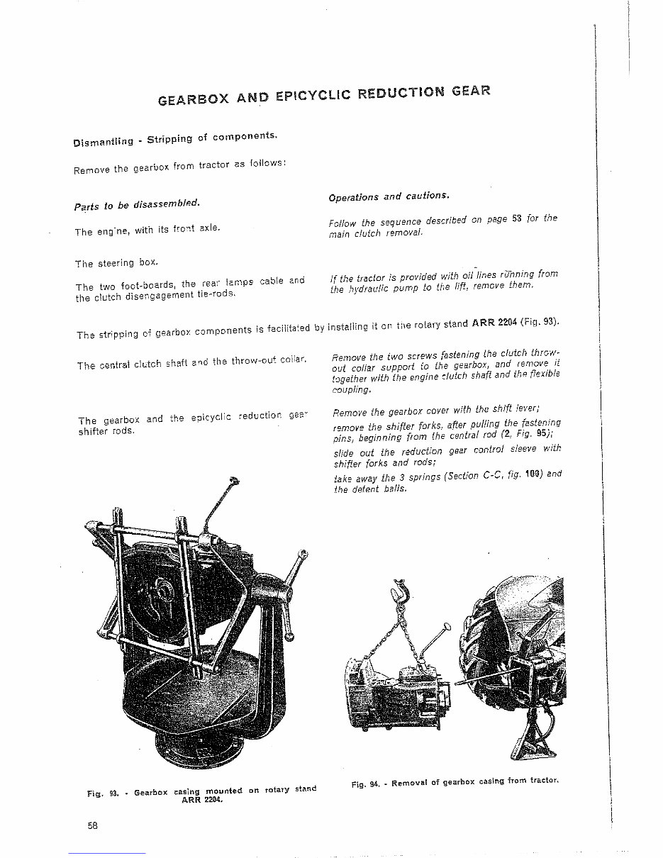 Fiat 411R Wheel Tractor Complete Service Repair Manual