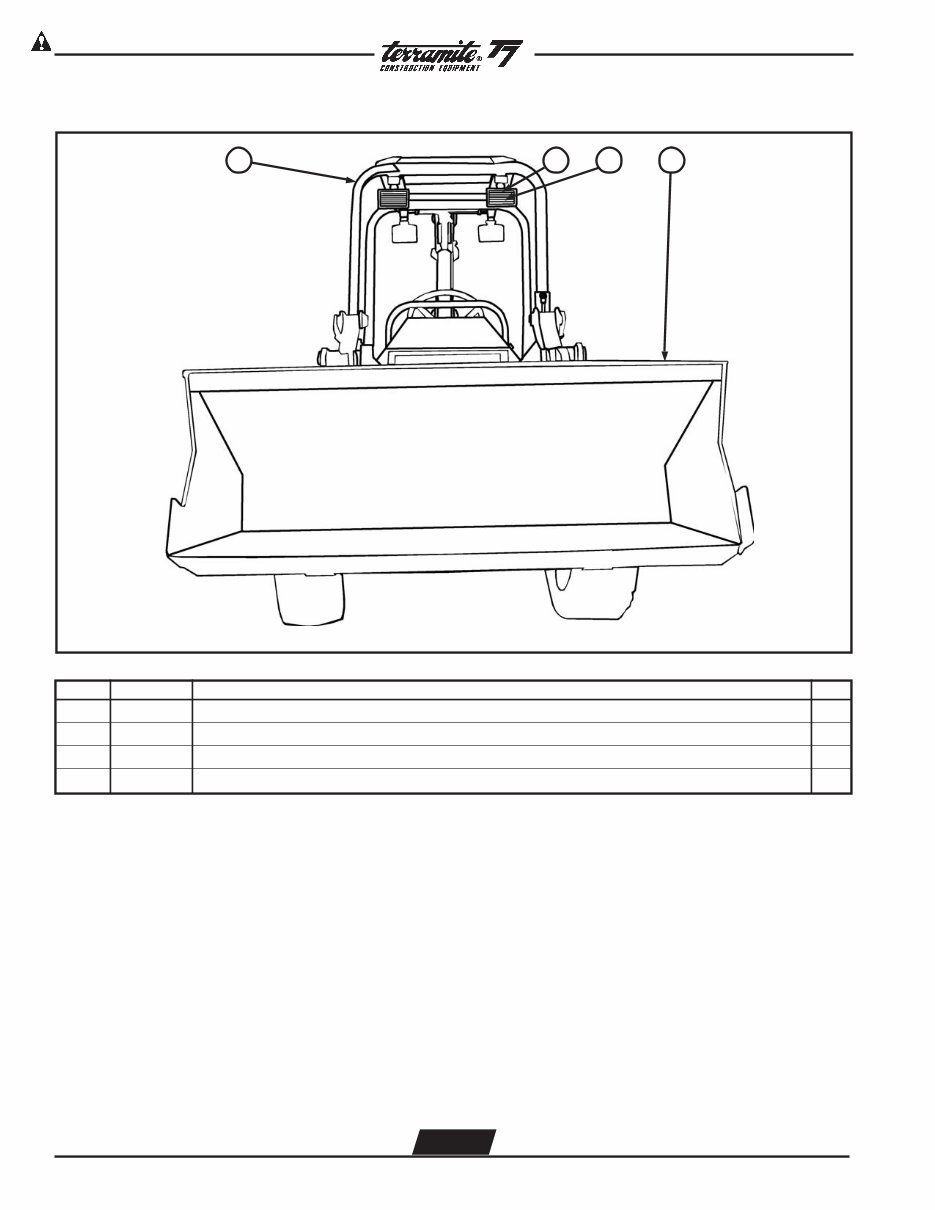 Terramite T7 Compact Tractor Loader Backhoe Parts Manual