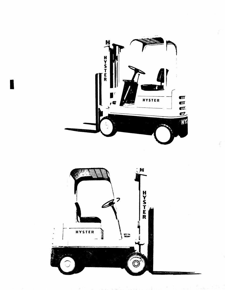 Hyster Spacesaver S30c, S40c, S50c, S30b, S40b, S50b Forklift Service ...