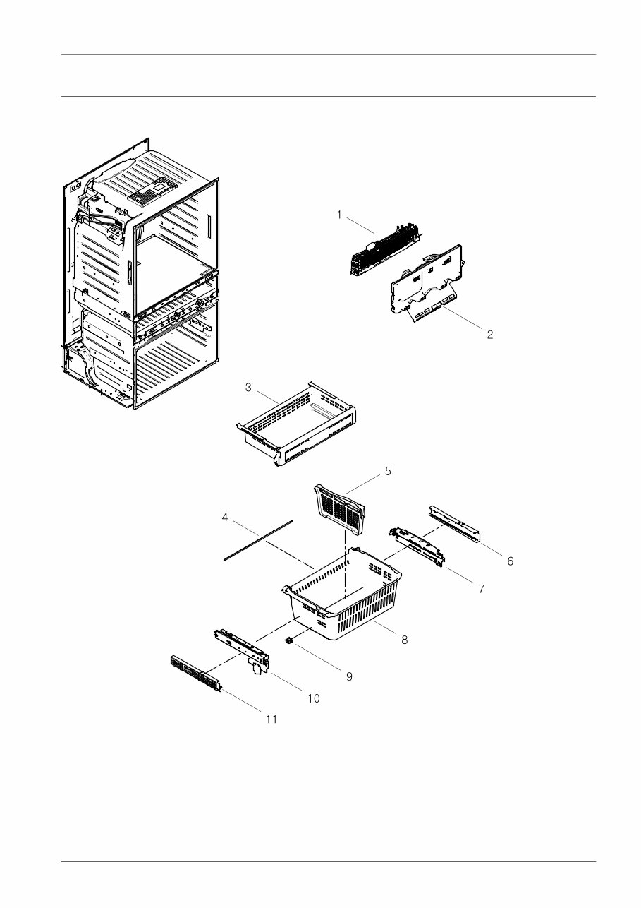 Samsung RF4289HARS Service Manual & Repair Guide