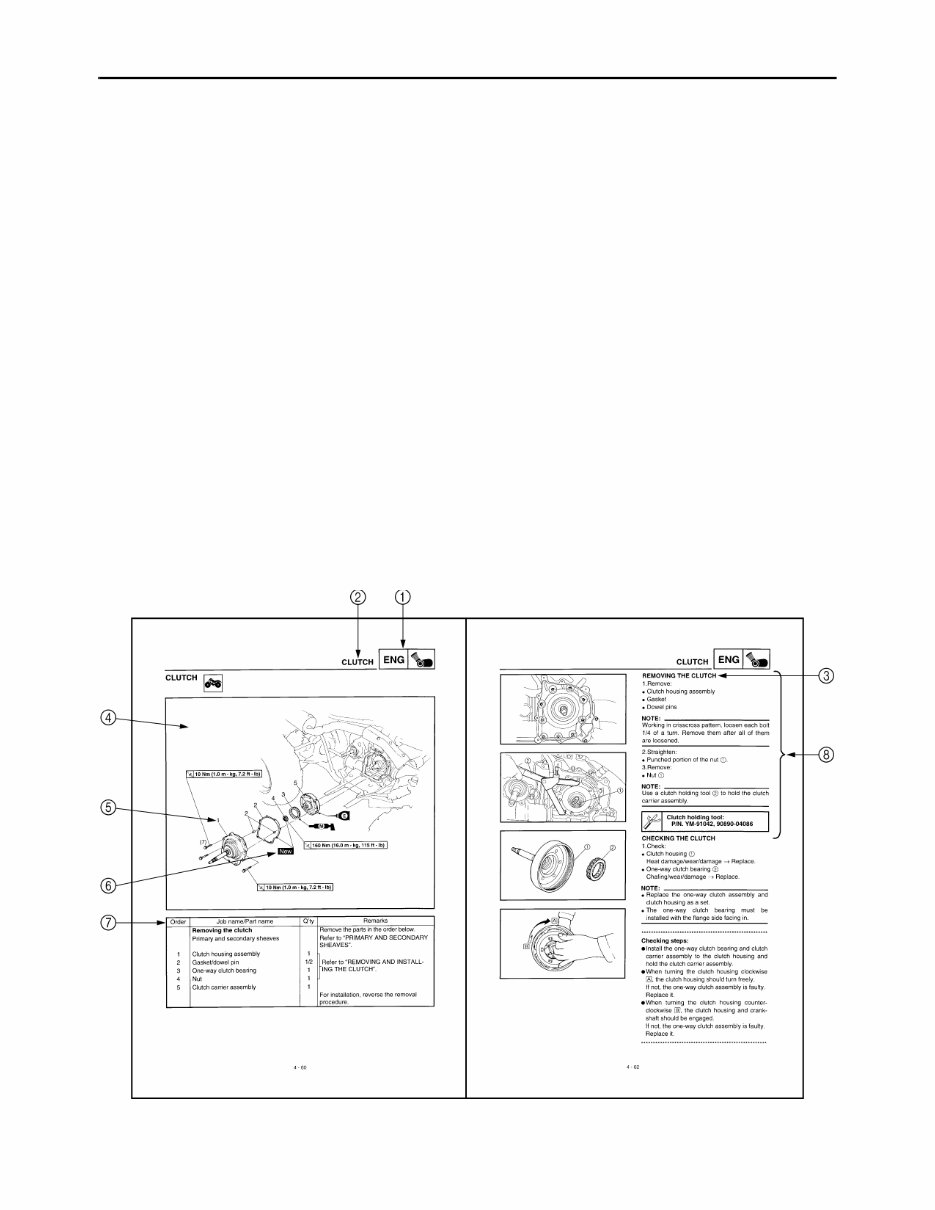 2002-2008 Yamaha Grizzly 660 Repair Manual YFM660