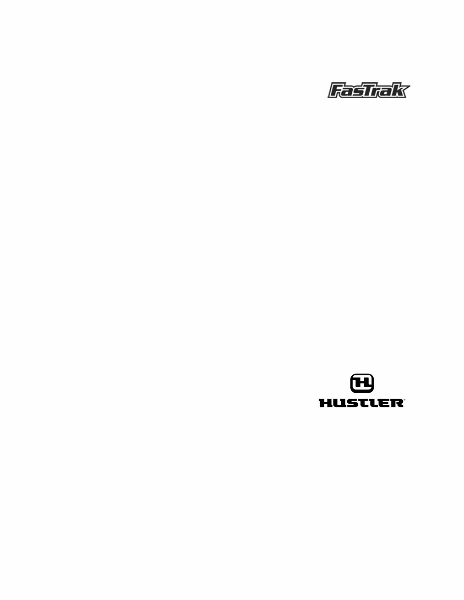 Hustler Fastrak 1848 Lawnmower Parts Manual Manuals Online