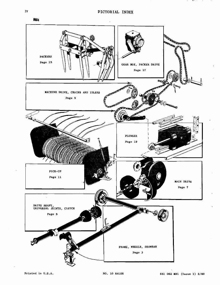 MASSEY FERGUSON MF 10 BALER Parts Manual | Manuals Online