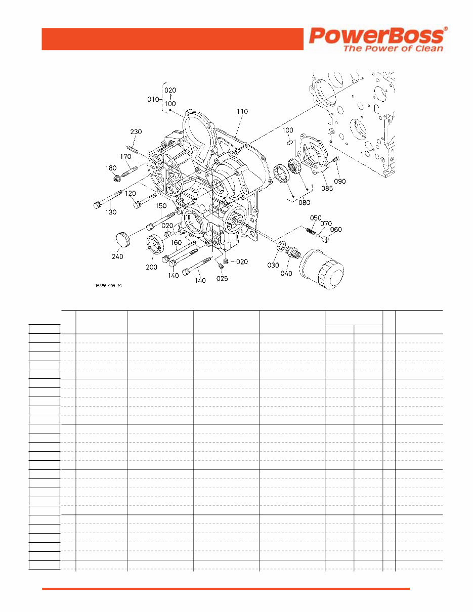 Kubota V1505T parts manual