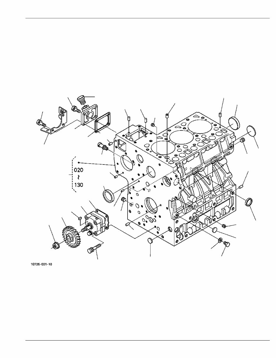 KUBOTA L3130 DT Tractor Parts Manual ILLUSTRATED LIST IPL