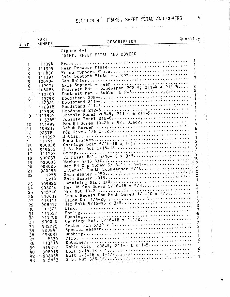 Wheel Horse Parts & Service Manual Manuals Online