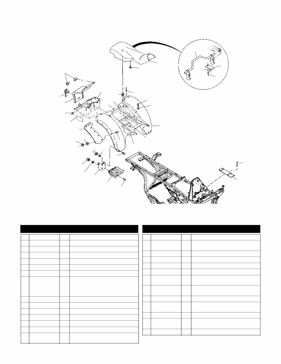 2001 Polaris Trail Boss 325 Parts Manual Manuals Online
