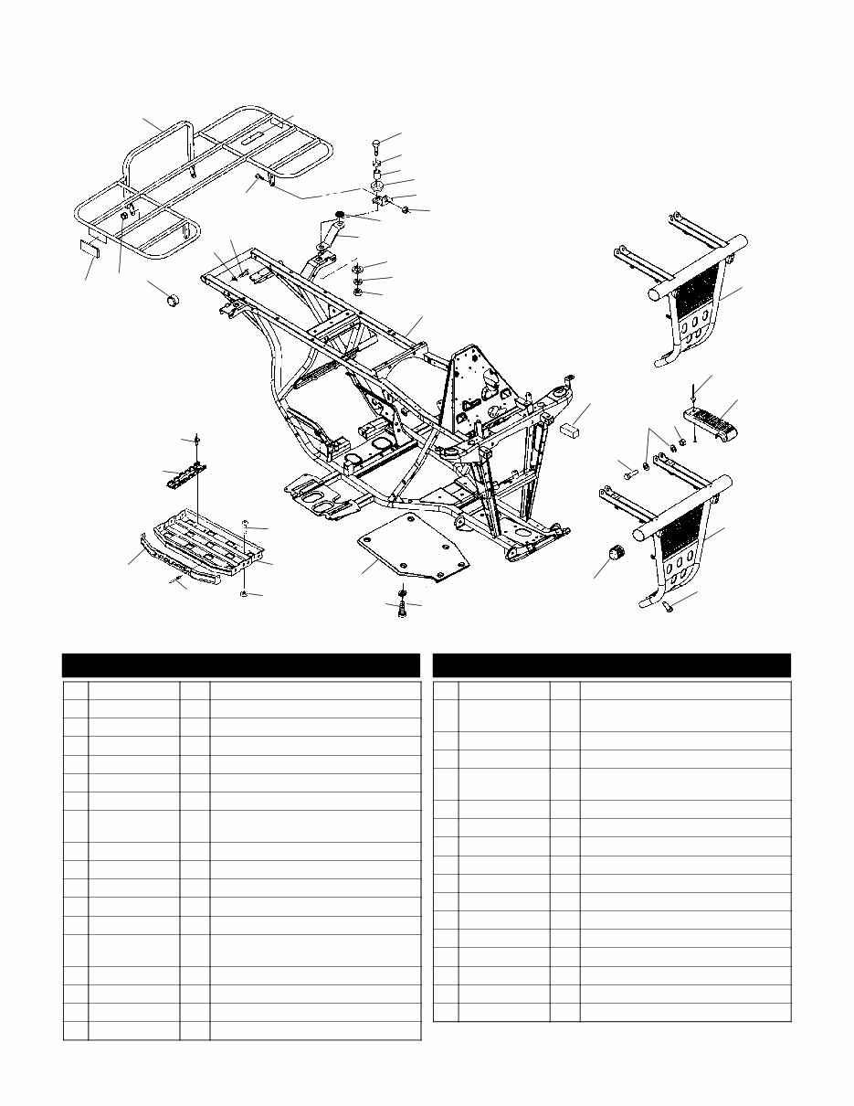 2001 Polaris Trail Boss 325 Parts Manual Manuals Online