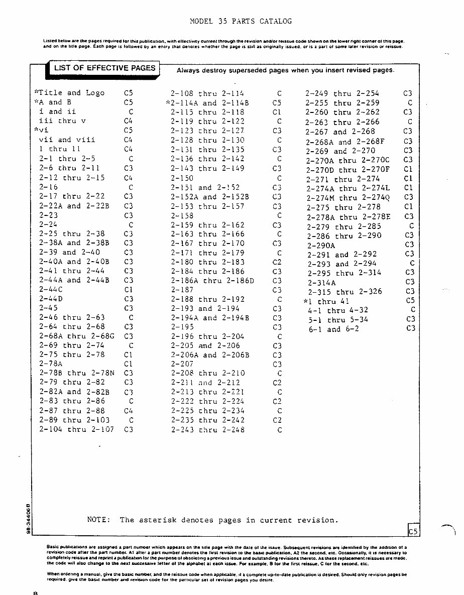 Illustrated parts catalog