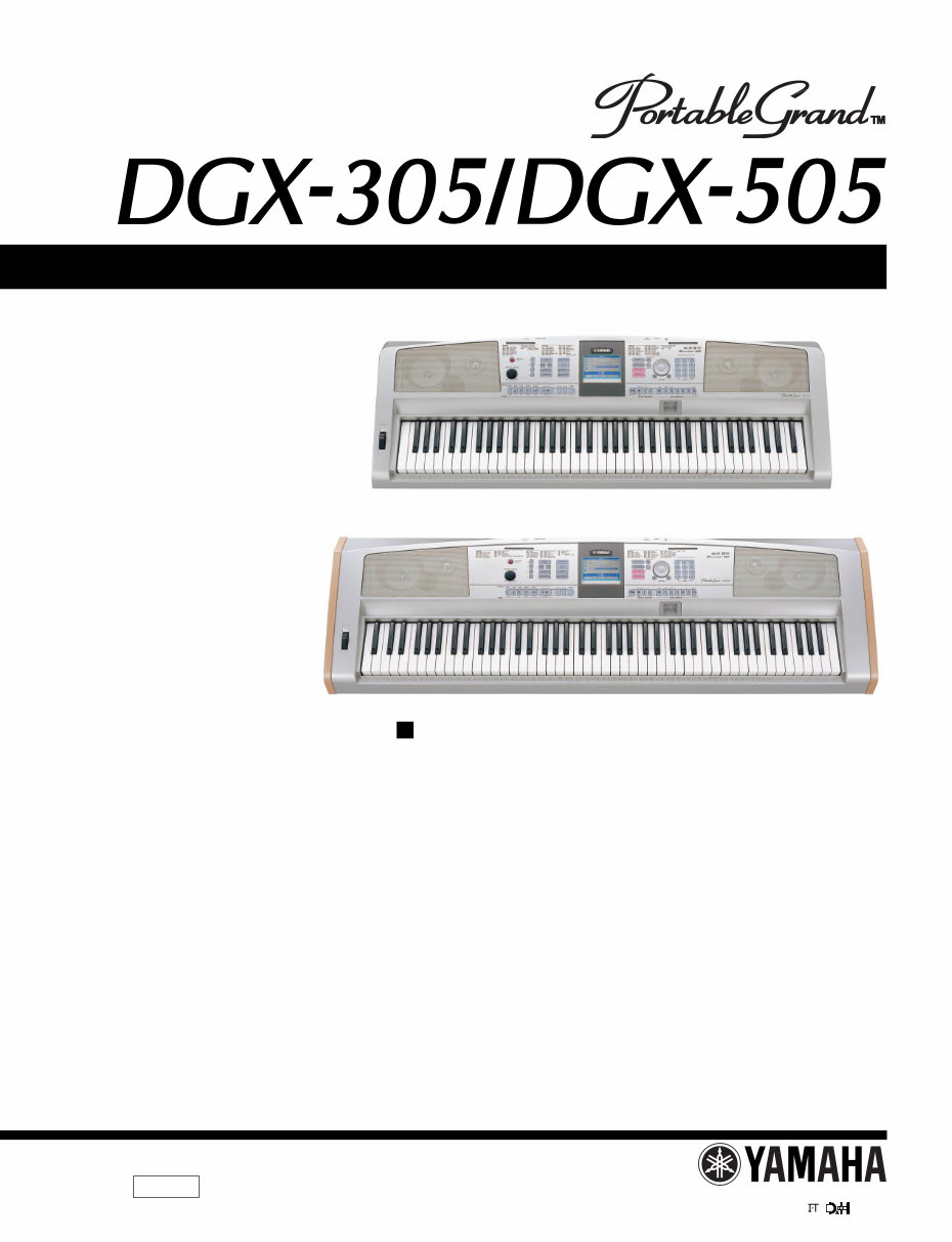 Yamaha DGX-305 DGX-505 Service Manual | Manuals Online