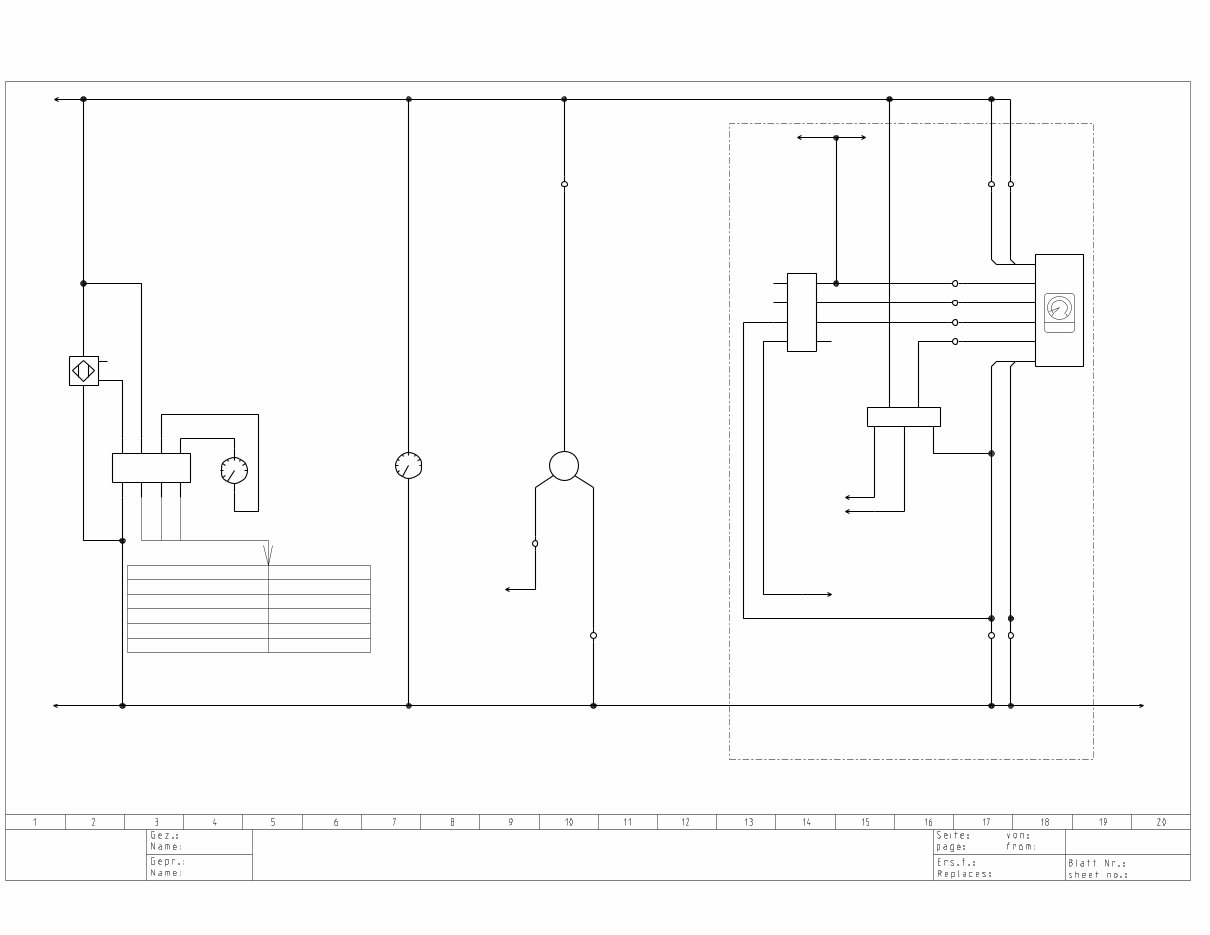 BOMAG BW 2113 Single Drum Vibratory Roller Hydraulic Schematics and
