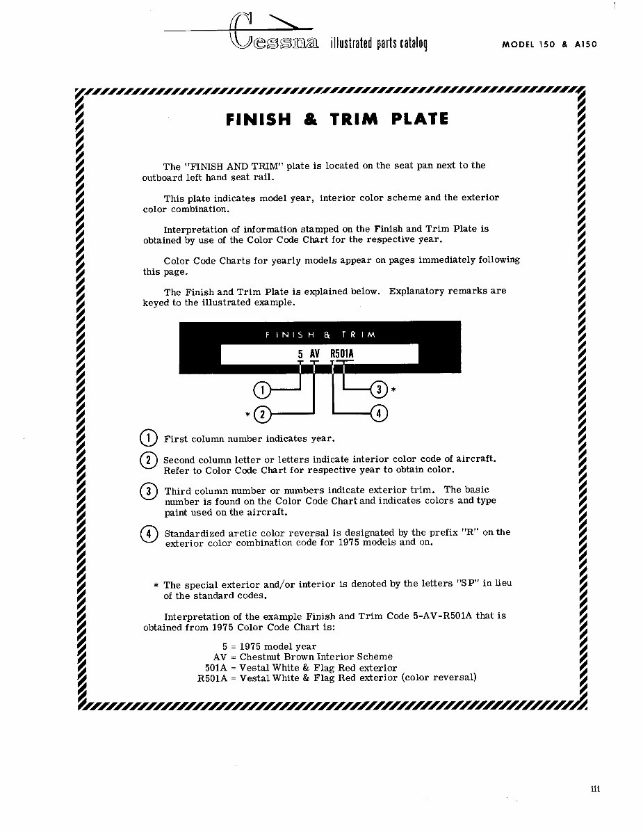 Cessna 150 Parts Catalog Manual 1969 1976 Cessna Complete Part Book