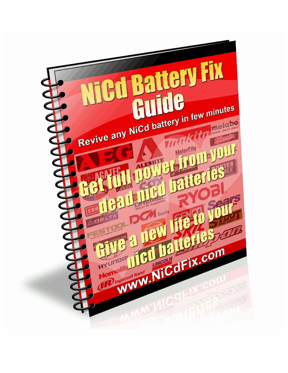 How to fix SnapOn NiCad Battery NiCd repair